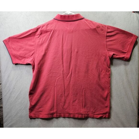 Woolrich Polo Shirt Mens Size XL Red Short Sleeve Vintage Original Outdoor - Picture 7 of 15